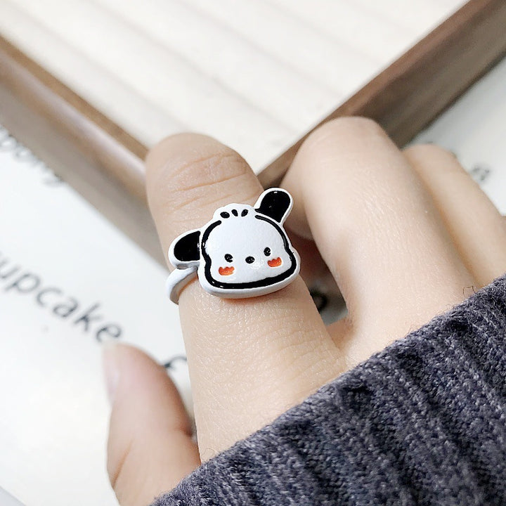 Playful ring with cheerful cartoon motif Stornfield