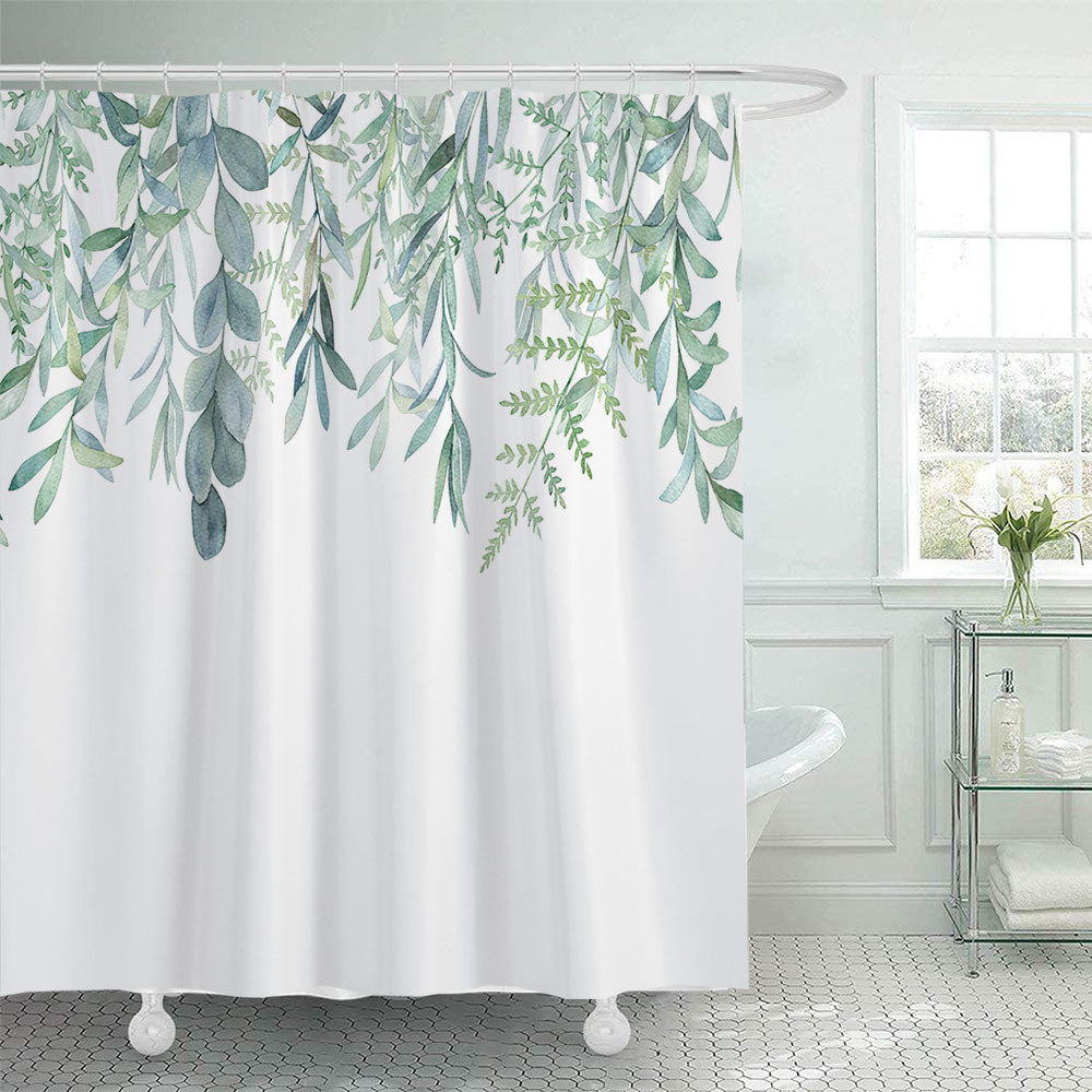 Leafy Botanical Shower Curtain Stornfield