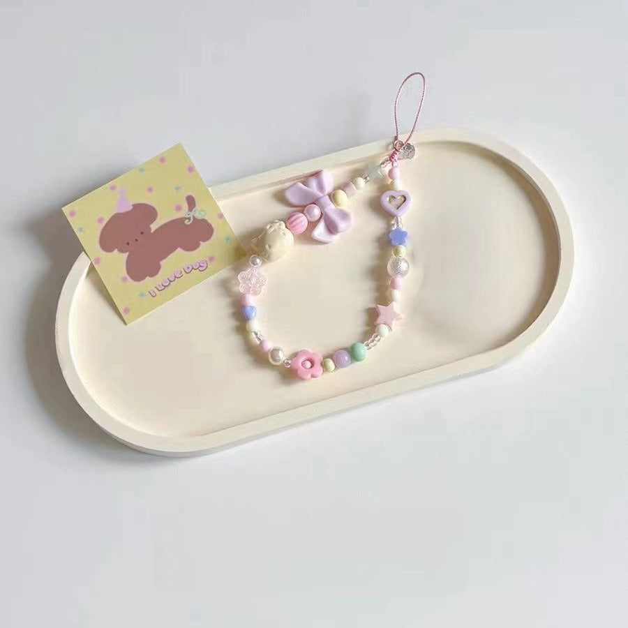 Playful Themed Beaded Charm Necklace Stornfield