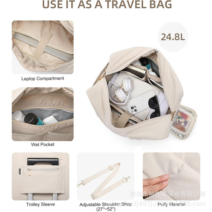Insulated Lunch Tote Bag with Removable Cooler Stornfield