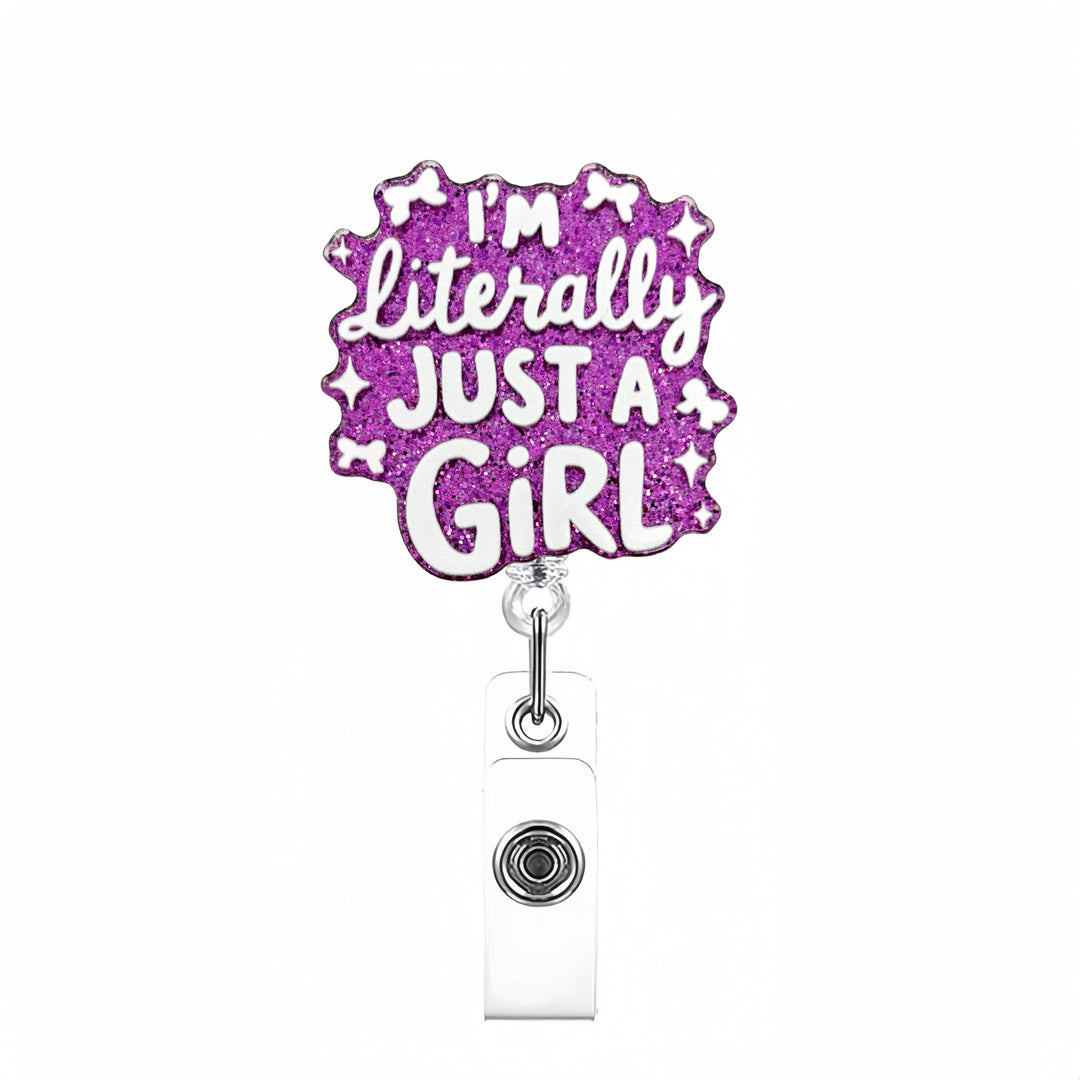 Expandable badge holder with anatomical heart pendant