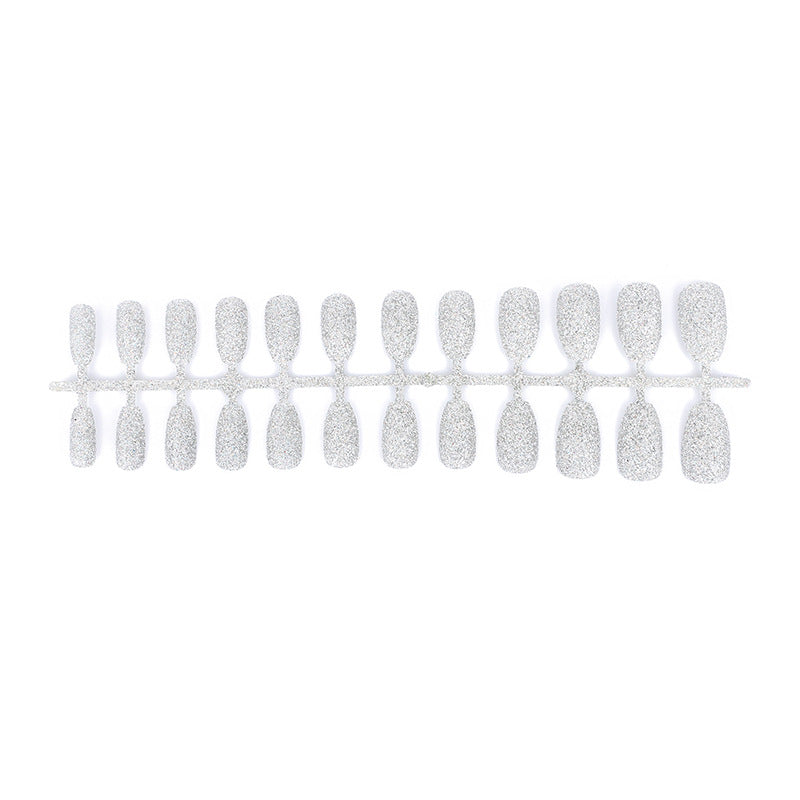 Glamorous artificial nails with sparkling glitter Stornfield