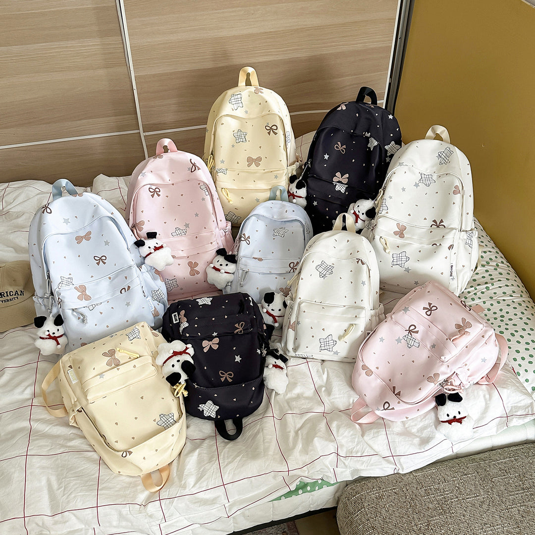 Fun-Themed Cartoon Print Backpack Stornfield
