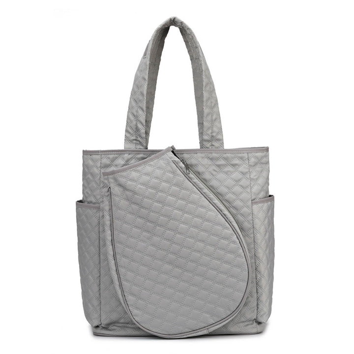 Quilted Multi-Pocket Tote Bag Stornfield