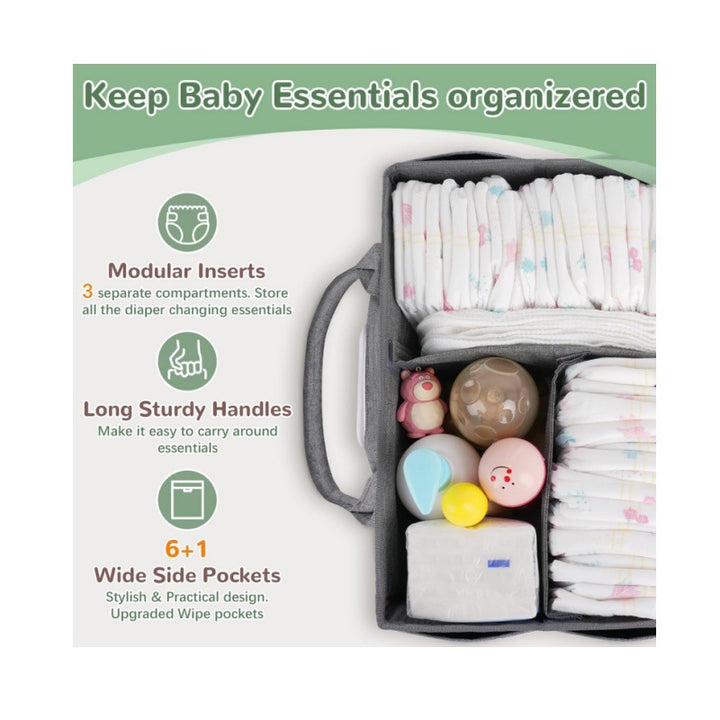 Wrap organizer bag with practical compartments Stornfield