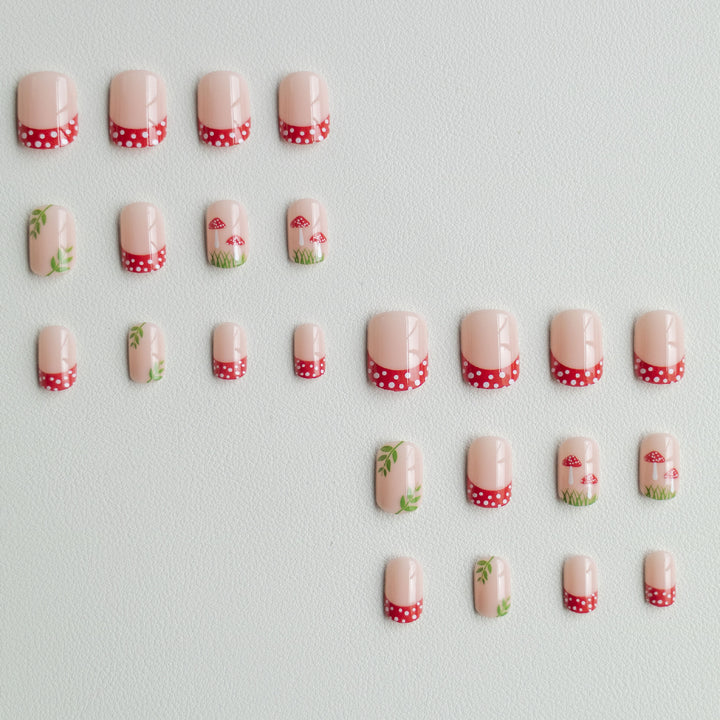 Decorative Cherry Blossom Nail Art