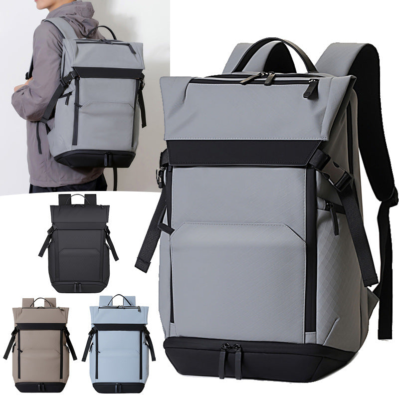 Roll-Top Waterproof Commuter Backpack Stornfield