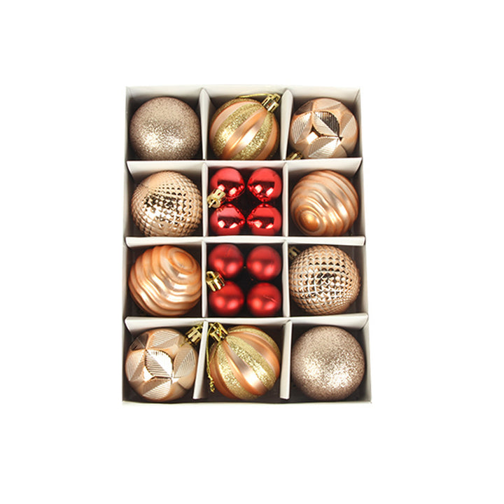 Decorative Shatterproof Christmas Baubles Set Stornfield