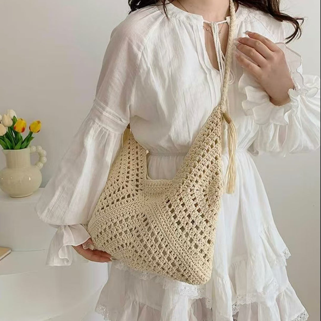 Hand-knotted Tote Bag Stornfield