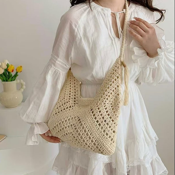 Hand-knotted Tote Bag Stornfield