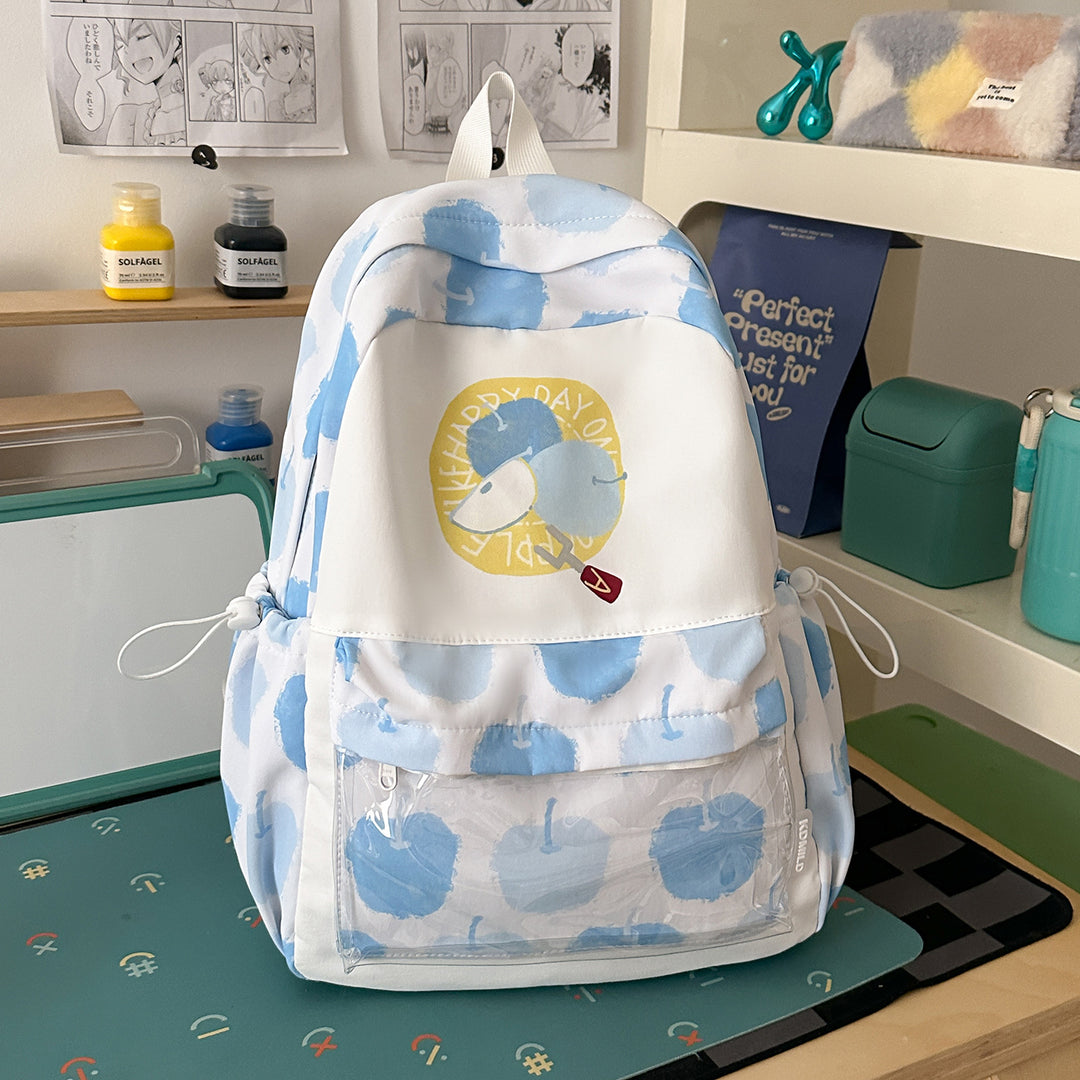 Playful Illustrated Lightweight Backpack Stornfield