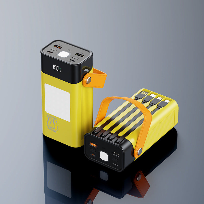 Portable power bank with fast charging port and LED display Stornfield