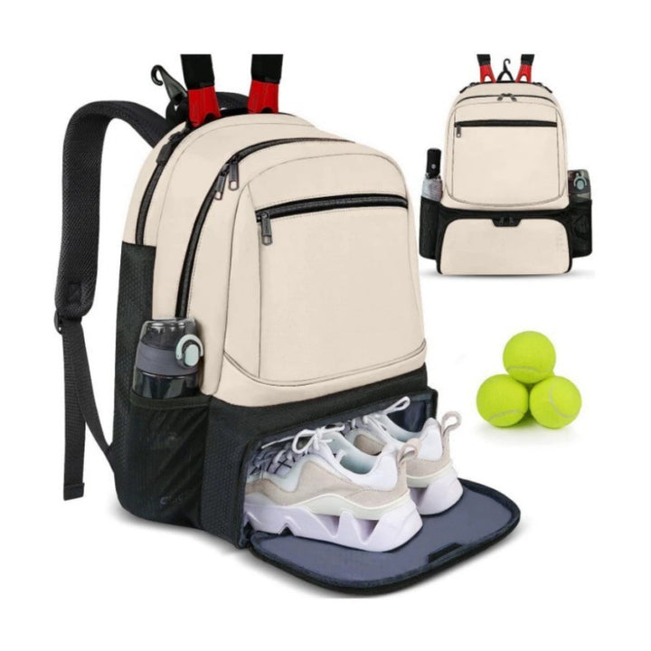 Sports backpack with shoe compartment and water bottle holder Stornfield