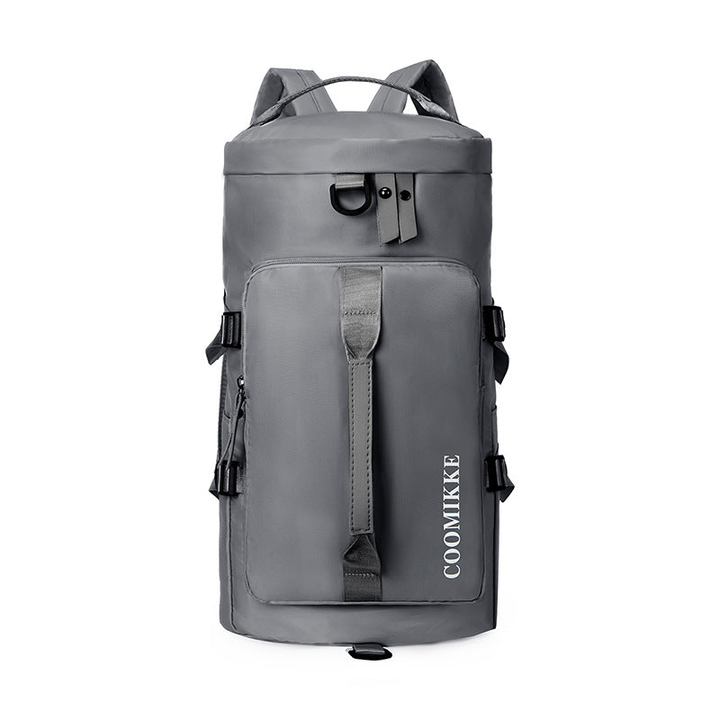 Sporty Backpack With Expandable Main Compartment Stornfield
