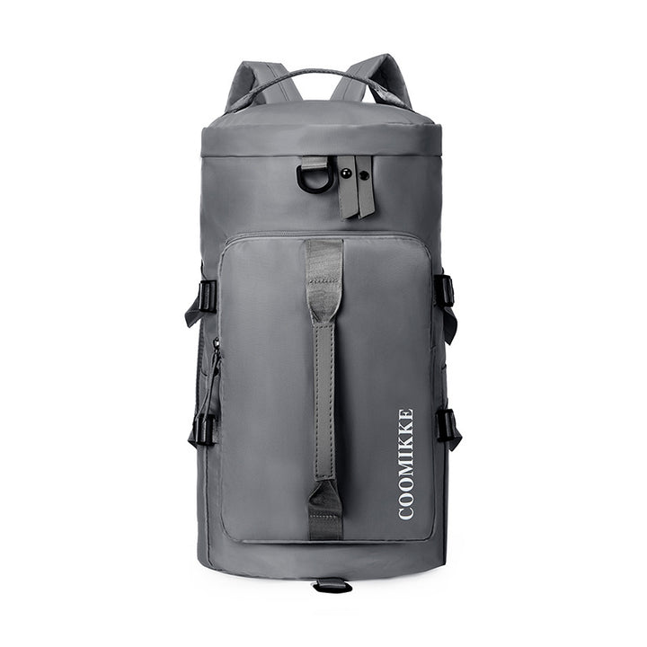 Sporty Backpack With Expandable Main Compartment Stornfield