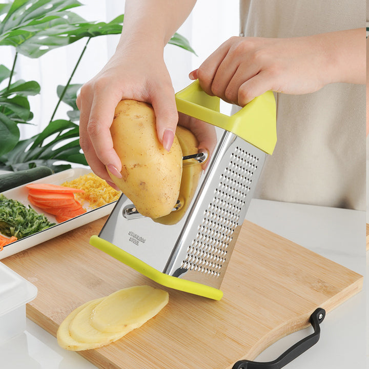 Multifunctional stainless steel kitchen grater with ergonomic handle Stornfield