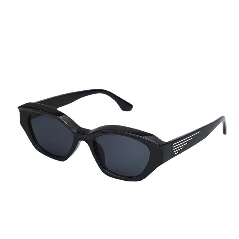 Women's designer sunglasses with distinctive polygonal frame and UV protection Stornfield