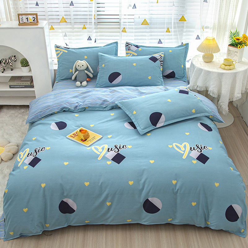 Floral Printed Duvet Cover Set