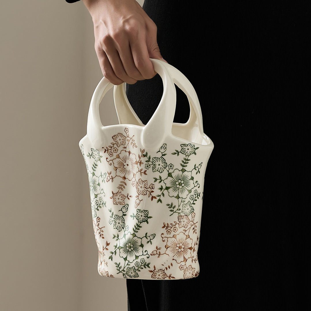 Flower basket with two handles Stornfield