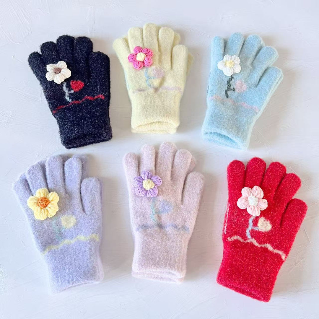 Butterfly Embellished Touchscreen Gloves Stornfield