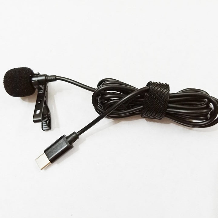 Lavalier microphone with flexible clip Stornfield