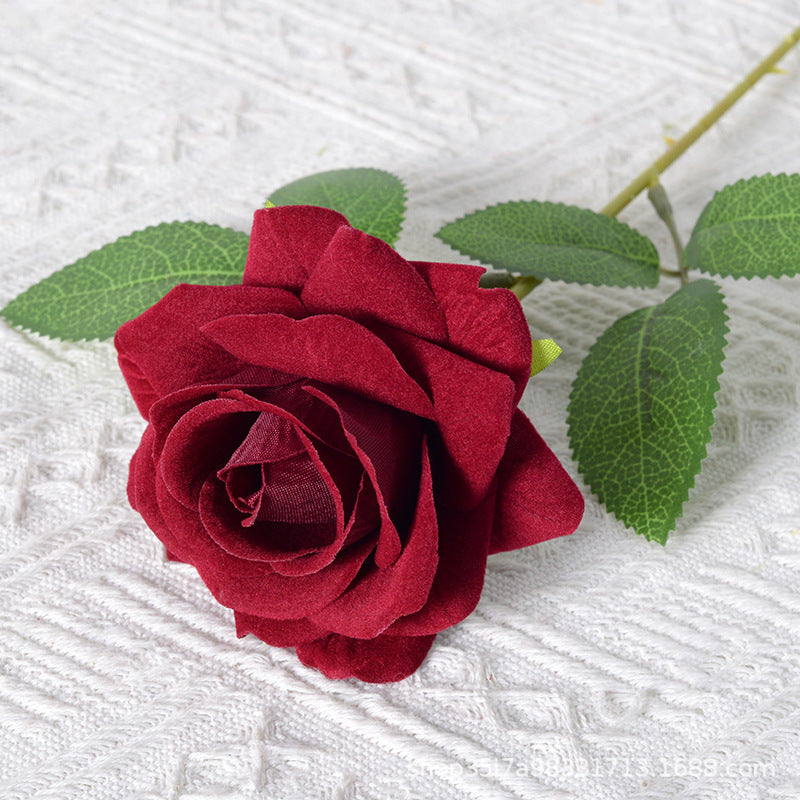 Artificial Fabric Rose Decoration