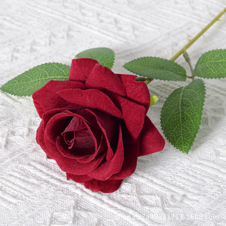 Artificial Fabric Rose Decoration