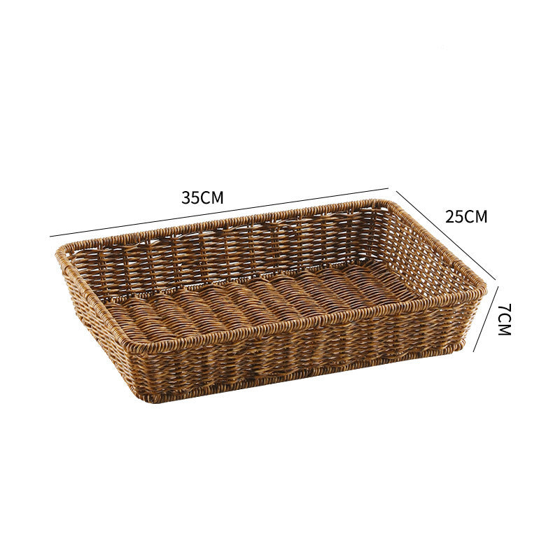 Natural Woven Storage Tray Stornfield