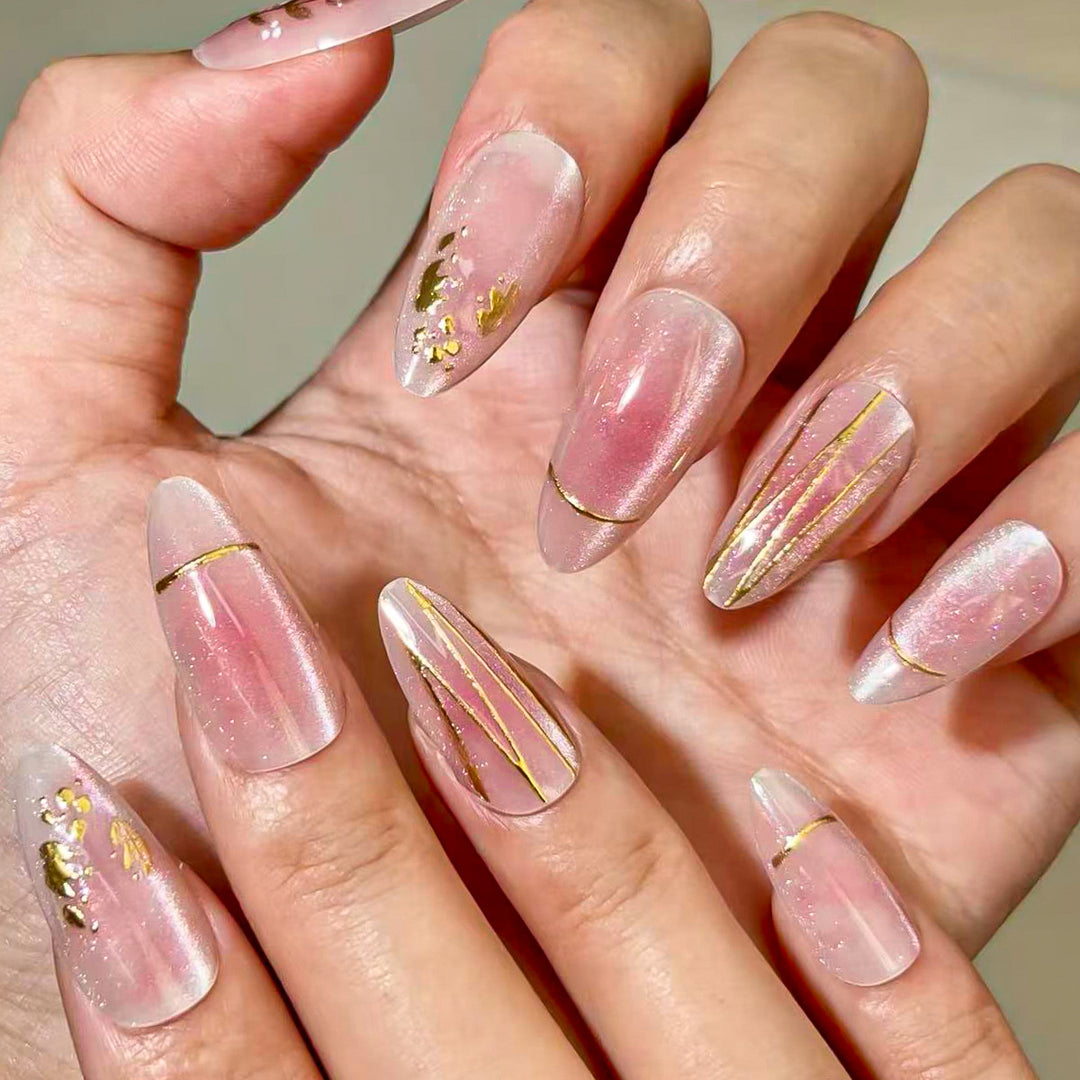 Versatile Press-On Nail Art Set Stornfield