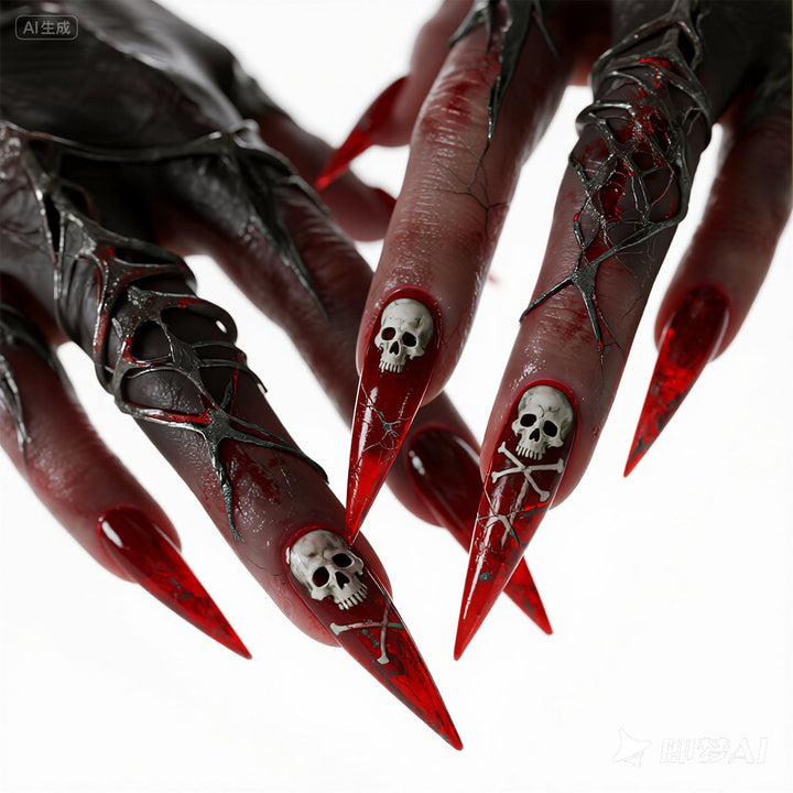 Creative Halloween Art Nails Stornfield