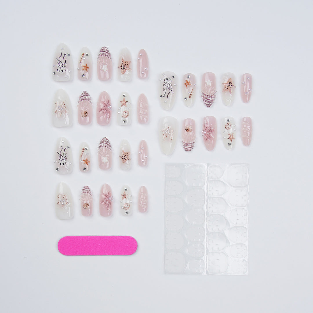 Stick-On Fingernails Stornfield