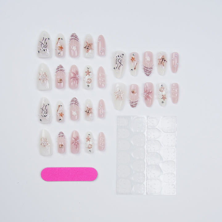 Stick-On Fingernails Stornfield