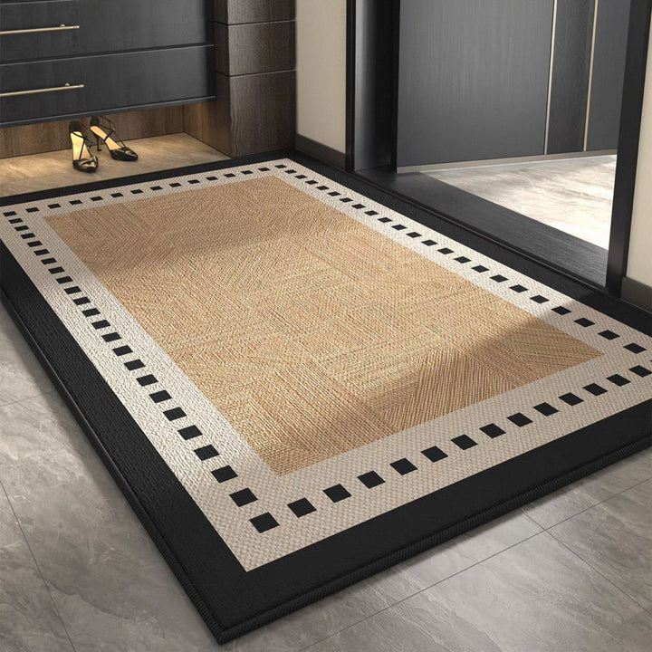 Decorative Natural Fiber Entrance Mat