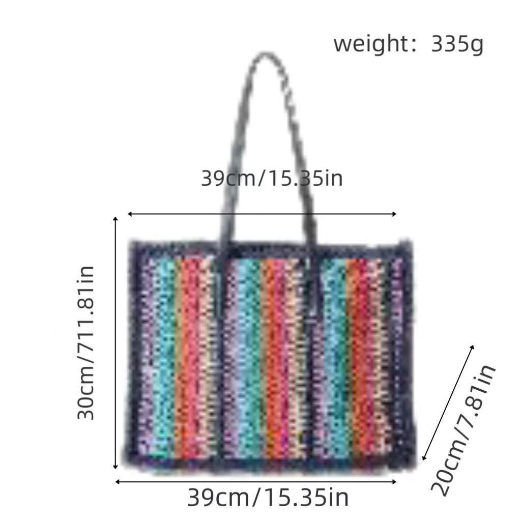 Multifunctional Bast Beach Bag Stornfield