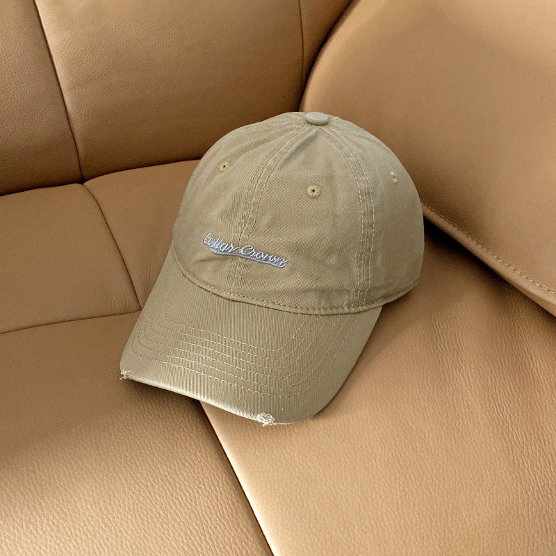 Women's Casual Distressed Cotton Baseball Cap Stornfield