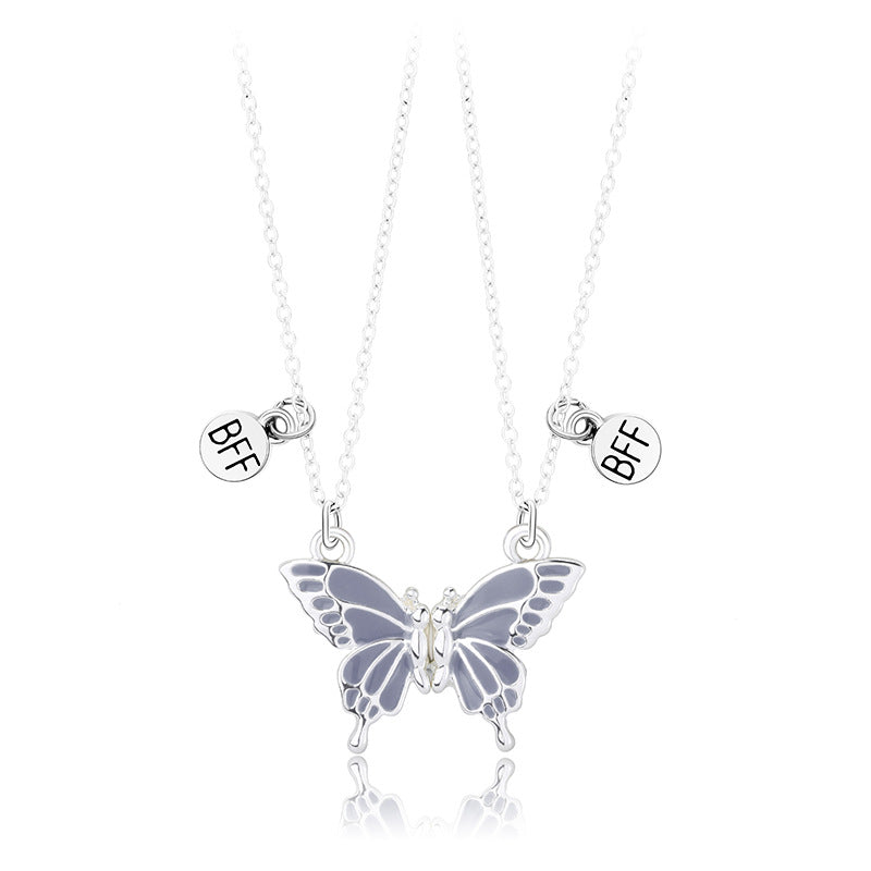 Butterfly Pendant Friendship Necklace Stornfield