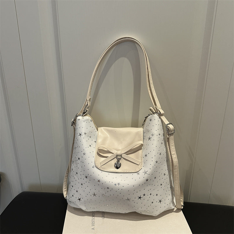 Stylish Star-Embellished Handbag
