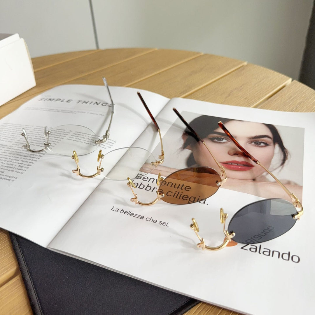 Modern Round Frame Eyeglasses Stornfield