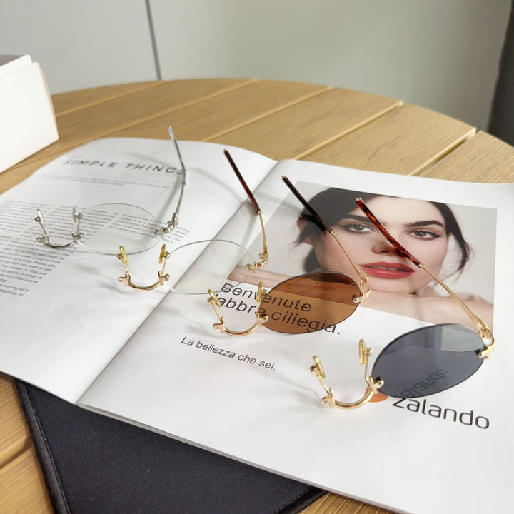 Modern Round Frame Eyeglasses Stornfield