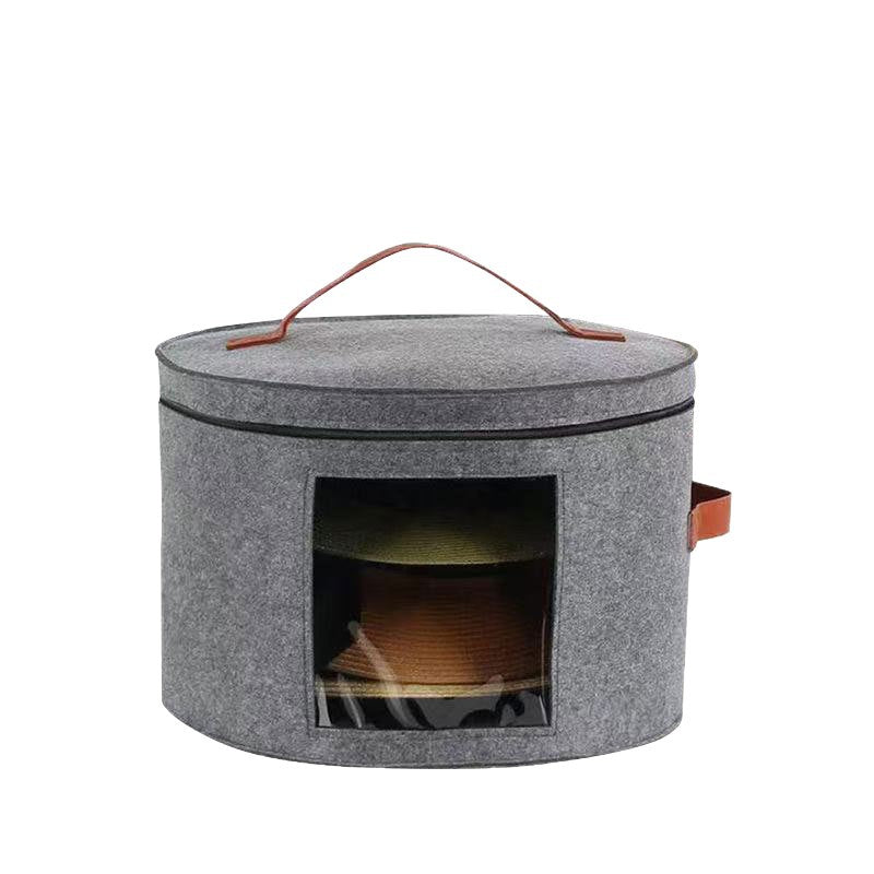 Practical storage basket with viewing window Stornfield