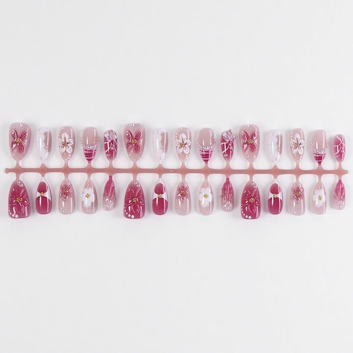 Professional Press-On Nail Set with Trendy Designs Stornfield