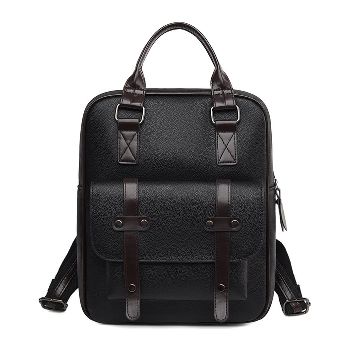 Structured Leather Backpack Stornfield