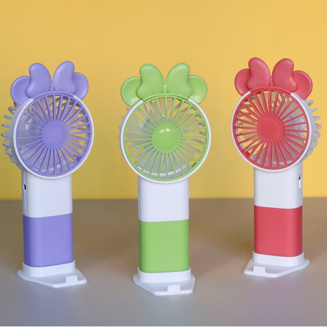 Unisex Portable Mini Hand Fan with Playful Design Stornfield
