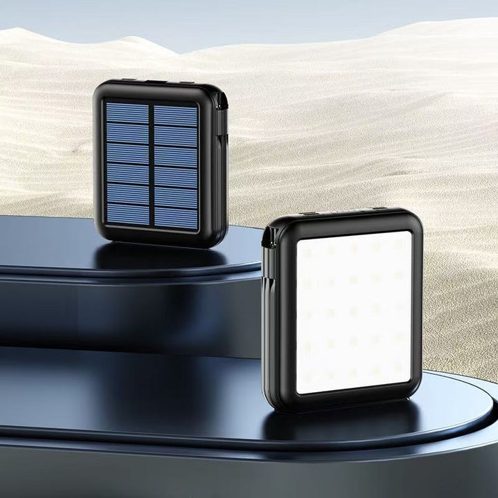 Solar lamp with integrated power bank Stornfield