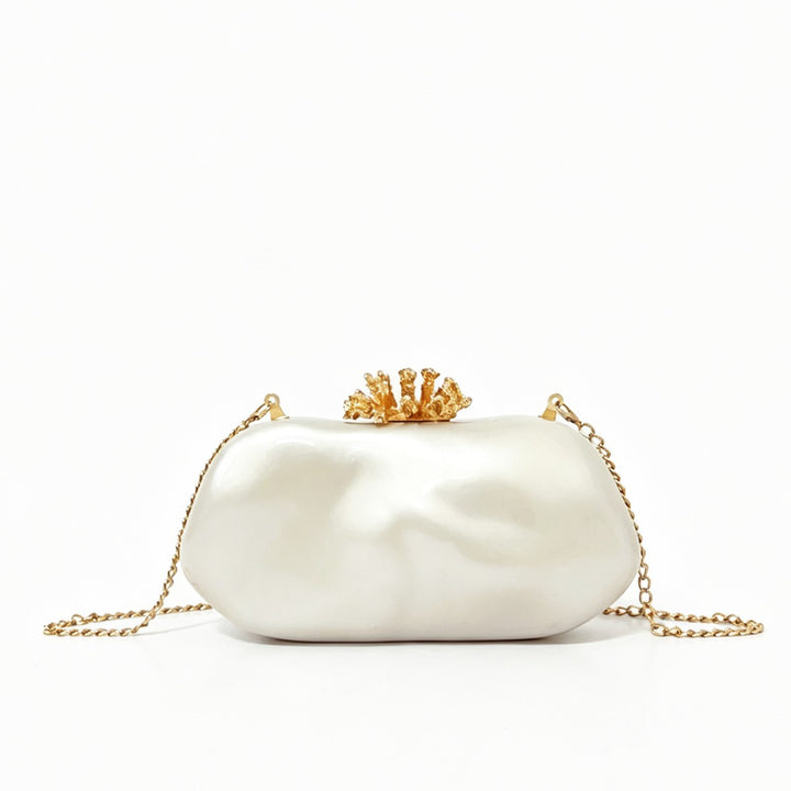 Sculpted Clutch Bag