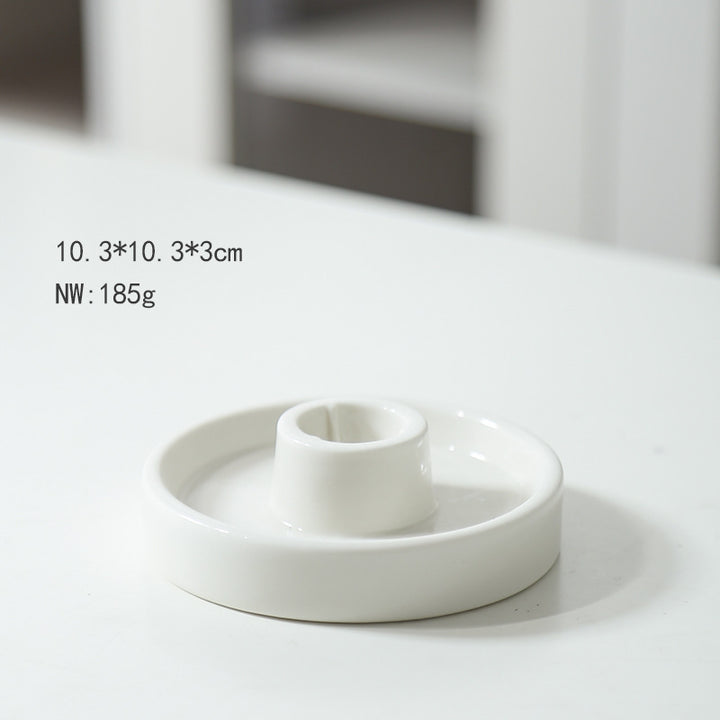 Minimalist Ceramic Candle Holder Stornfeild