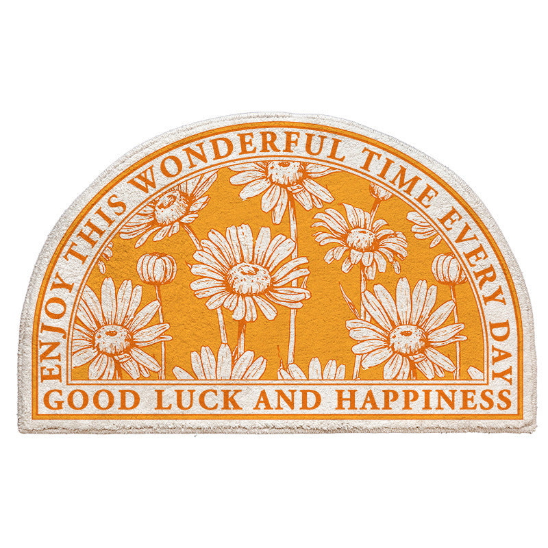 Floral Emblazoned Area Mat Stornfield