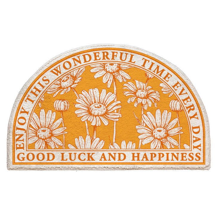 Floral Emblazoned Area Mat Stornfield