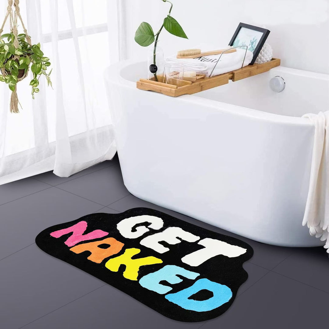 Quirky Bathroom Bath Mat