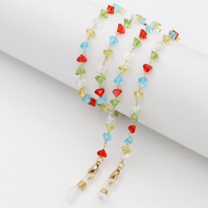 Heart Shaped Beaded Eyewear Chain Stornfield